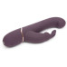 Фиолетовый вибратор Come to Bed Rechargeable Slimline G-Spot Rabbit Vibrator - 22,2 см.