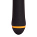 Чёрный вибратор для массажа G-точки Turbo G-Spot - 22,2 см.