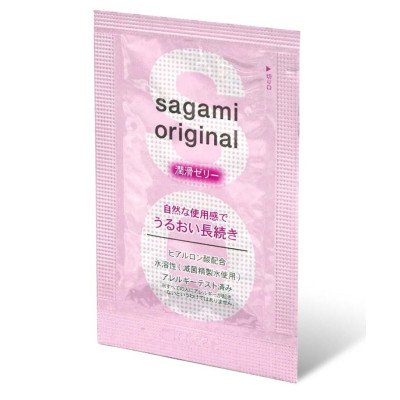 Пробник гель-смазки на водной основе Sagami Original Gel - 3 гр.