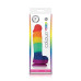 Радужный фаллоимитатор Colours Pride Edition 5  Dildo - 17,8 см.