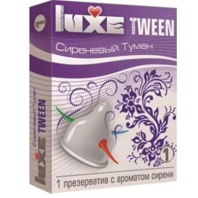 Презерватив Luxe Tween  Сиреневый туман  с ароматом сирени - 1 шт.