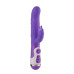 Фиолетовый вибратор с клиторальной стимуляцией INSTYLE DUO VIBRATOR 5.5INCH - 14 см.