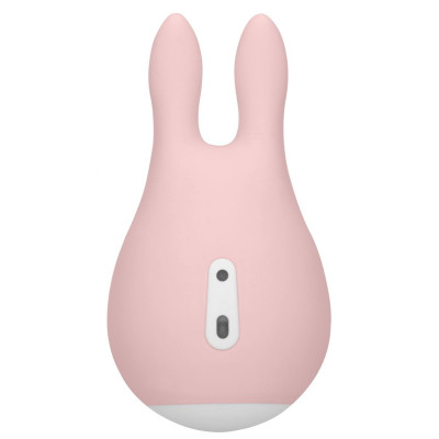 Розовый клиторальный стимулятор Sugar Bunny - 9,5 см.